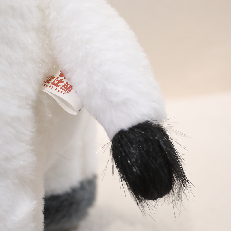 Factory direct sales cow plush toy furry pasture cow cute design furry tail creative design child gift 15