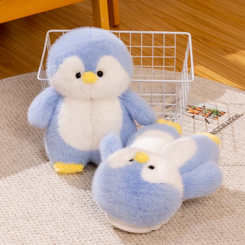 Penguin Plush Toy - Winter Warm and Comfortable Cute Cartoon Little Penguin Cotton Slippers 14