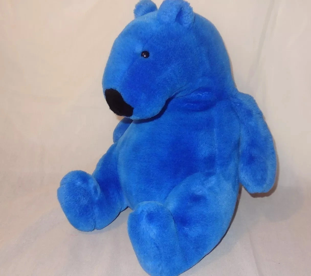 New Blue Polar Bear Plush  Fun Winter Fur Super Soft Plush Animal Toy Cartoon PP Cotton Children Gifts Cartoon Characte 1