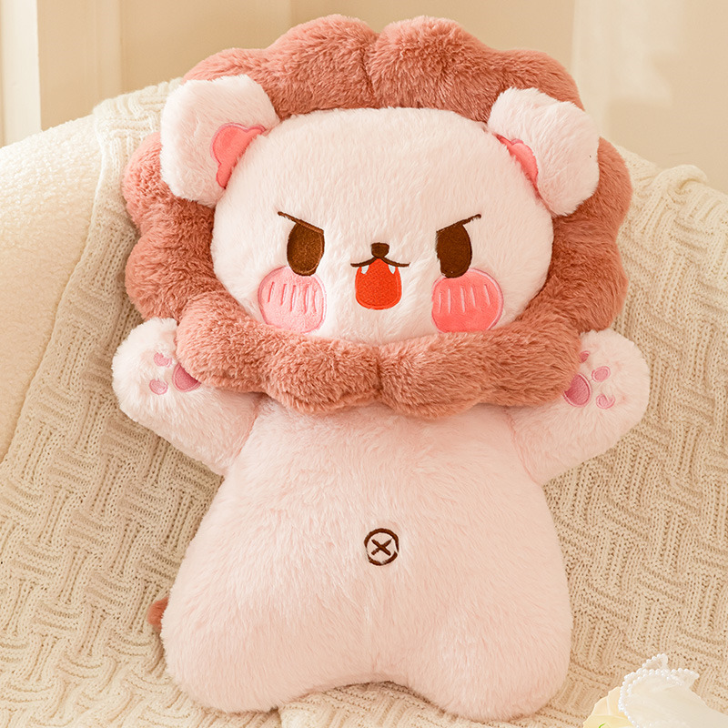 Lion Plush Toy Cute Cute Lion Plush Pillow Doll Child Companion Gift 15
