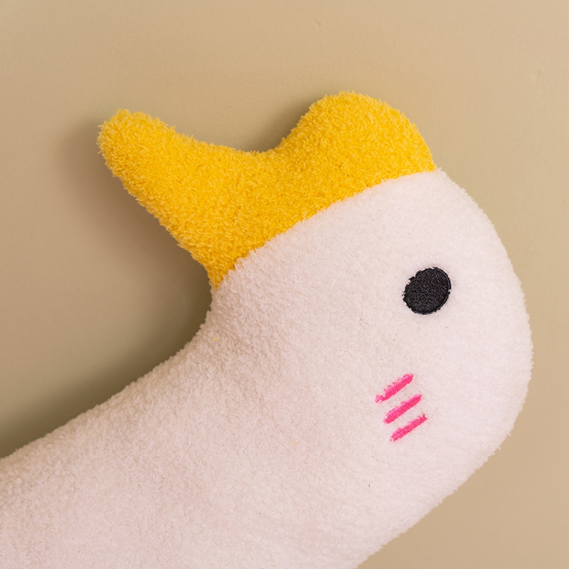 Goose Plush Toy Shy Big White Goose Cloud Goose Pink Grey Available Warm Home Soft and Comfortable 14