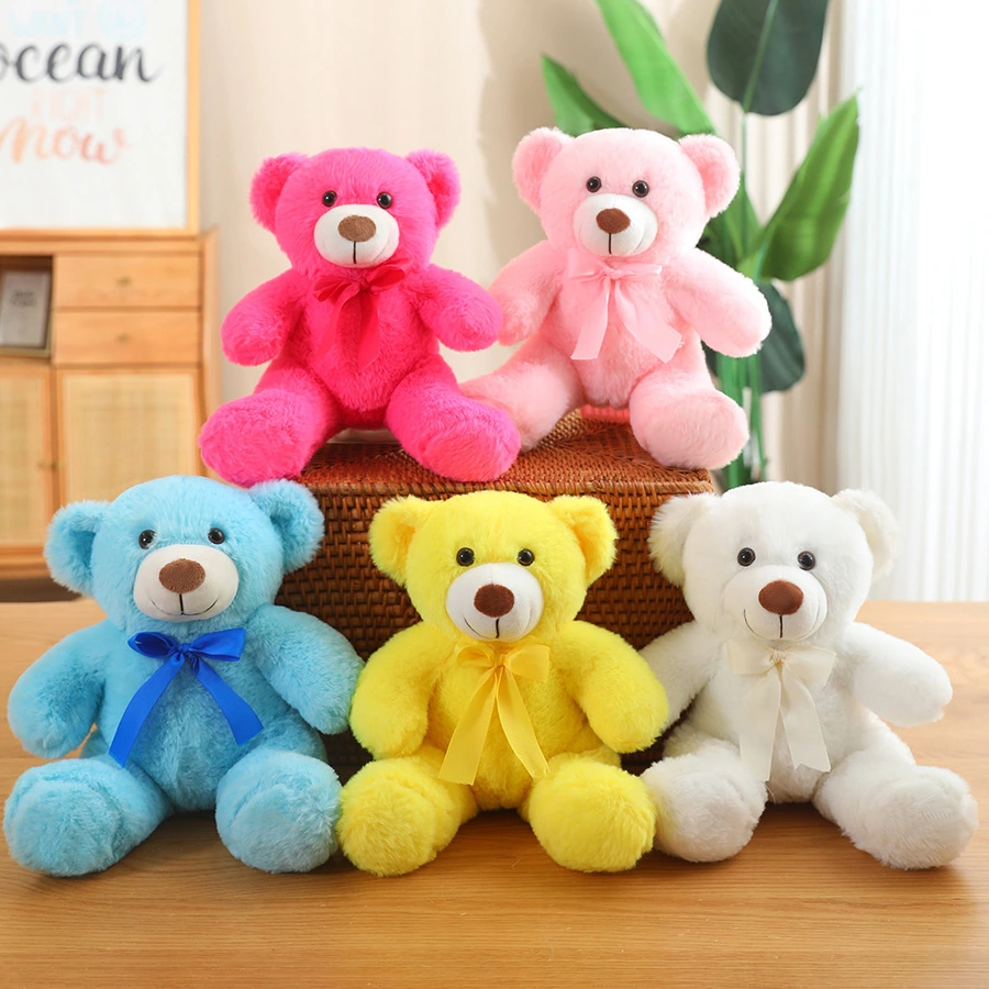 Colorful Teddy Bears Shop Teddy Bears Factory Direct Sales Private Customized Cute and Fun Plush Dolls 1