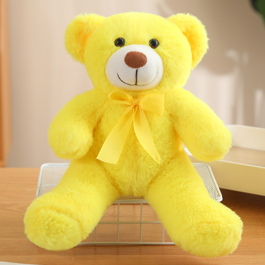 Colorful Teddy Bears Shop Teddy Bears Factory Direct Sales Private Customized Cute and Fun Plush Dolls 14