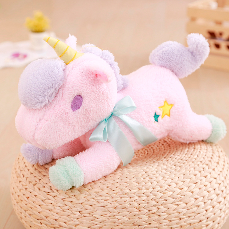 Pink Green Creative Unicorn Plush Toy Cute Stuffed Animal High Quality Dolls Kawaii Figure Fluffy Soft Toys Best Gift 14