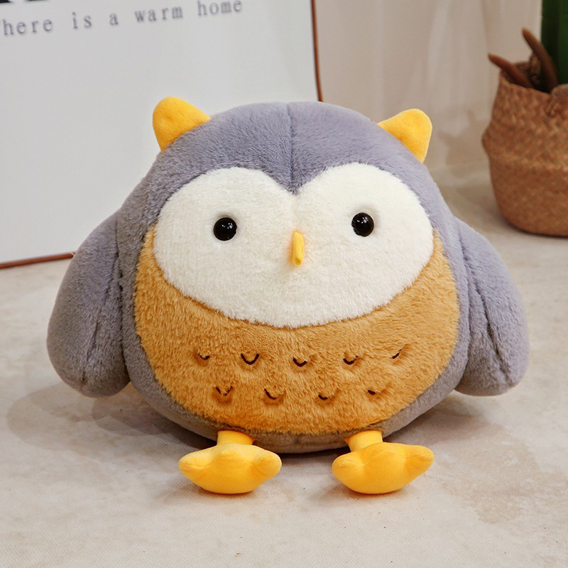 30cm/40cm Simulation Owl Plush Toy Wholesale CE Cartoon Cute Owl Pillow Stuffed Toy Doll Sofa Home Decoration 18