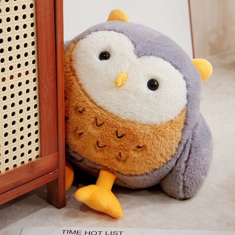 30cm/40cm Simulation Owl Plush Toy Wholesale CE Cartoon Cute Owl Pillow Stuffed Toy Doll Sofa Home Decoration 19