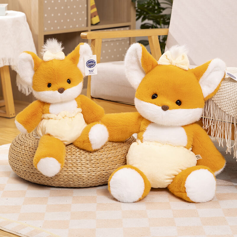 Wholesale Hot Selling Adorable Dog Fox And Elephant Plush Toys Soft Comfortable Stuffed Animal Kids Sleeping Companion 13