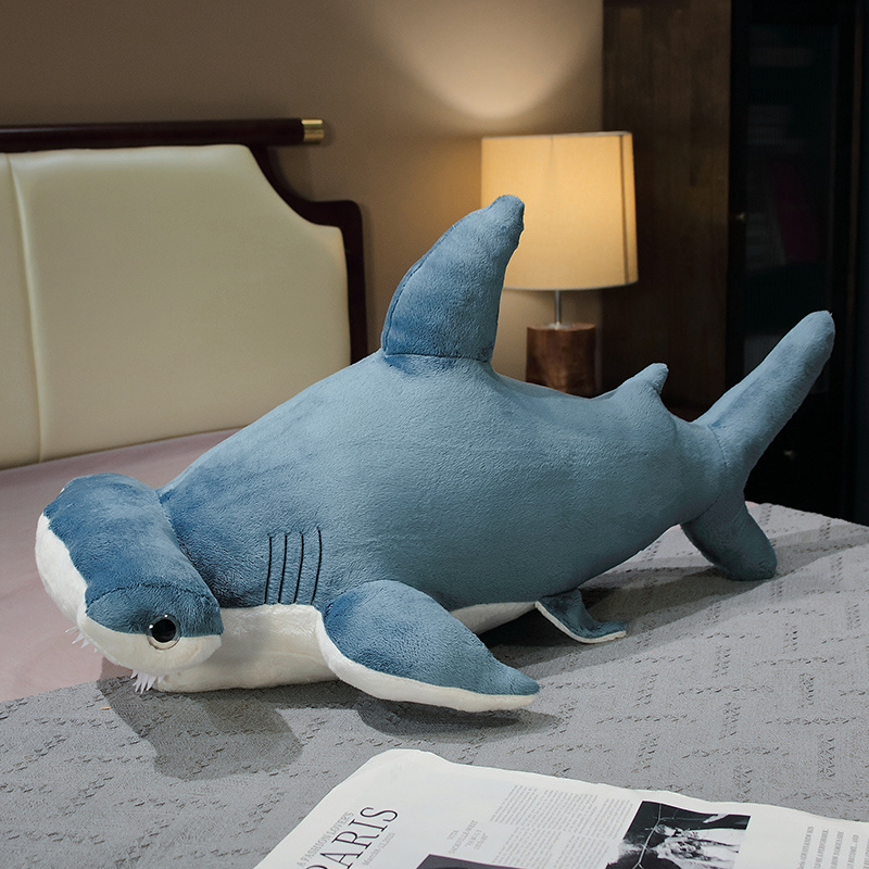 Whale Shark Plushie Creative Design Soft and Comfortable Home Pillow Warm Decoration 16