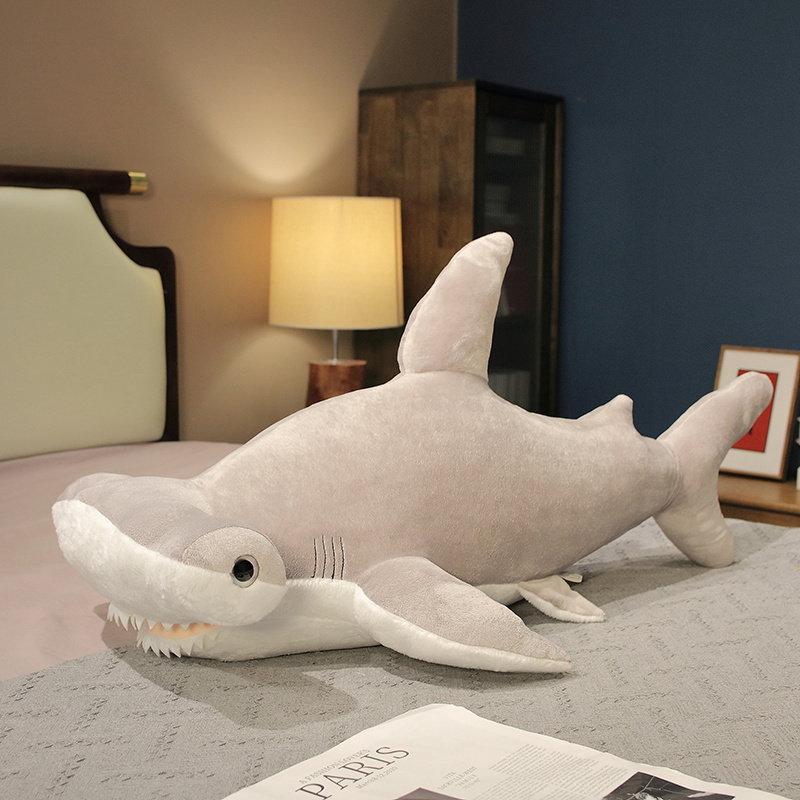 Whale Shark Plushie Creative Design Soft and Comfortable Home Pillow Warm Decoration 15