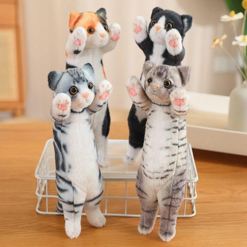 Factory Direct Sales Cat Plushies Raise Hands to Attract Wealth Cat Creative Design Beautiful Meaning Cute Home Decor 1