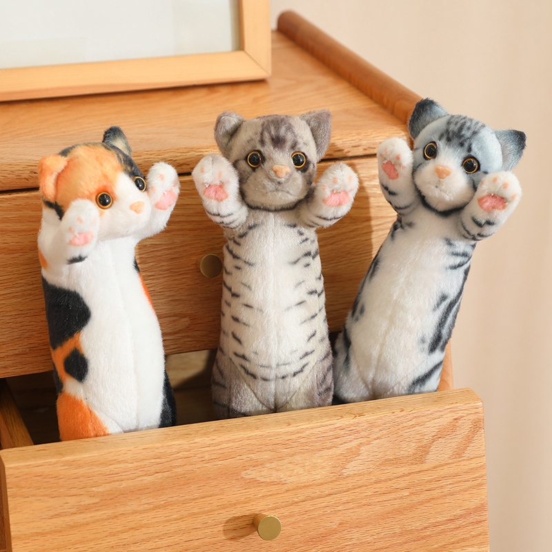 Factory Direct Sales Cat Plushies Raise Hands to Attract Wealth Cat Creative Design Beautiful Meaning Cute Home Decor 12