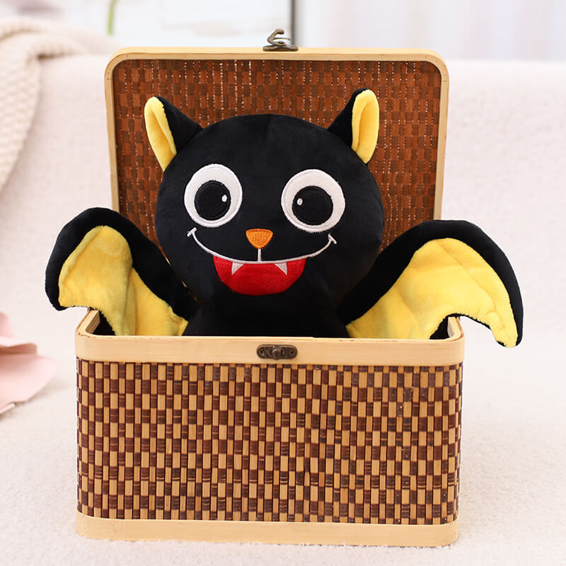 Wholesale Hot Sale Dark Devil Mothman Plush Stuffed Animal Toys Halloween Party Decoration Holiday Gift 15