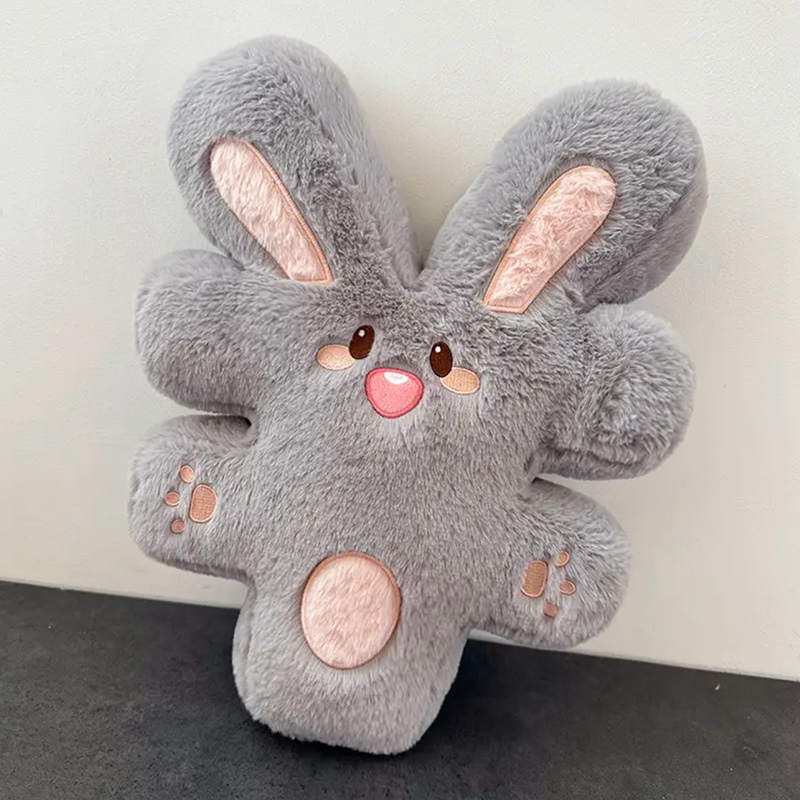 Rich Rabbit Bunny Plushie Pillow Backpack Keychain Creative Design Cute Gift 13