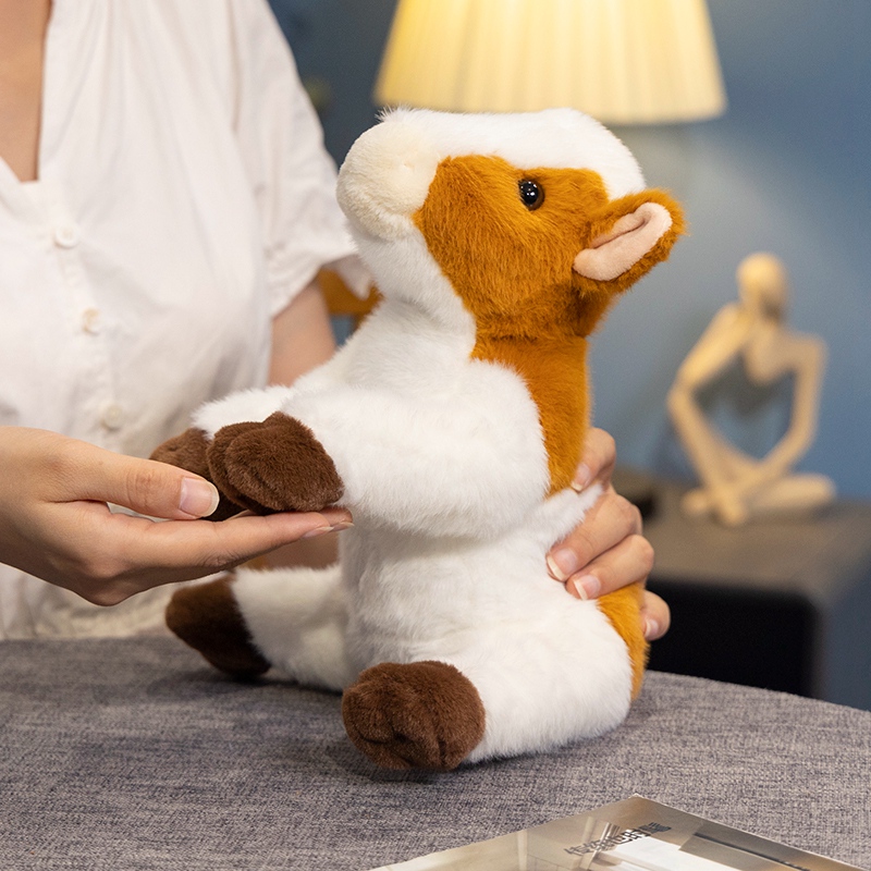 Factory direct sales, healing simulation, calf European carving, cow plus toy, creative design, children's gift 14
