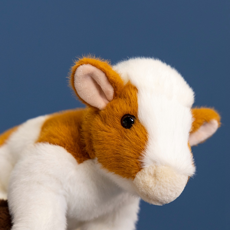 Factory direct sales, healing simulation, calf European carving, cow plus toy, creative design, children's gift 16