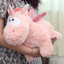 Wholesale Factory Hot Sale Pink And White Unicorn Plush Toy Kawaii Creative Stuffed Animal Big Eye Soft Toy For Kid 13