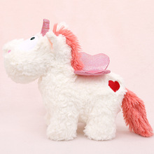 Wholesale Factory Hot Sale Pink And White Unicorn Plush Toy Kawaii Creative Stuffed Animal Big Eye Soft Toy For Kid 12