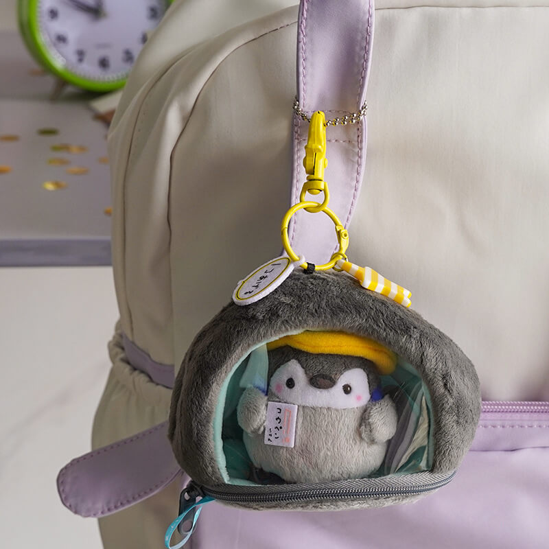 Wholesale Small Creative Penguin Plush Toy Pendant Kawaii Penguin Plush Keychain Mini  iTAG Bag Cute  Stuffed Animals 14