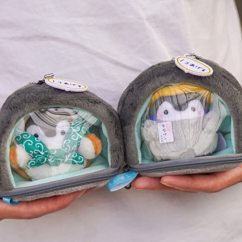 Wholesale Small Creative Penguin Plush Toy Pendant Kawaii Penguin Plush Keychain Mini  iTAG Bag Cute  Stuffed Animals 13