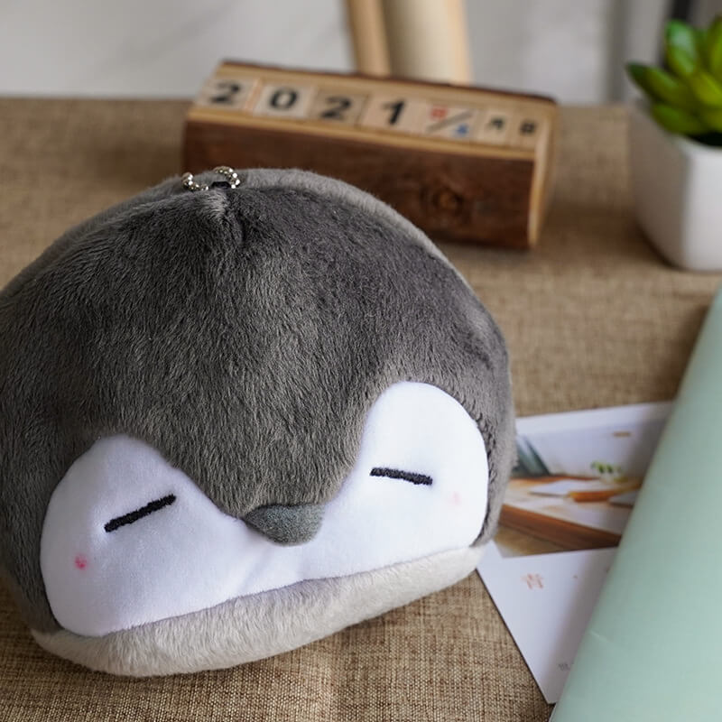Wholesale Small Creative Penguin Plush Toy Pendant Kawaii Penguin Plush Keychain Mini  iTAG Bag Cute  Stuffed Animals 11