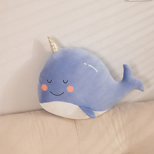 Wholesale Throw Pillow Smiling Octopus Soft Toy Doll  Soft Sea Animal Dolphin Whale Doll Pillow PP cotton 11