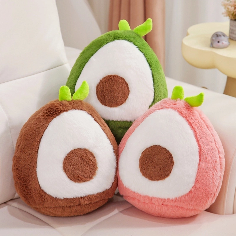 Factory direct sales Avocado Plushie three color multi specification optional plush toys, soft, comfortable 1