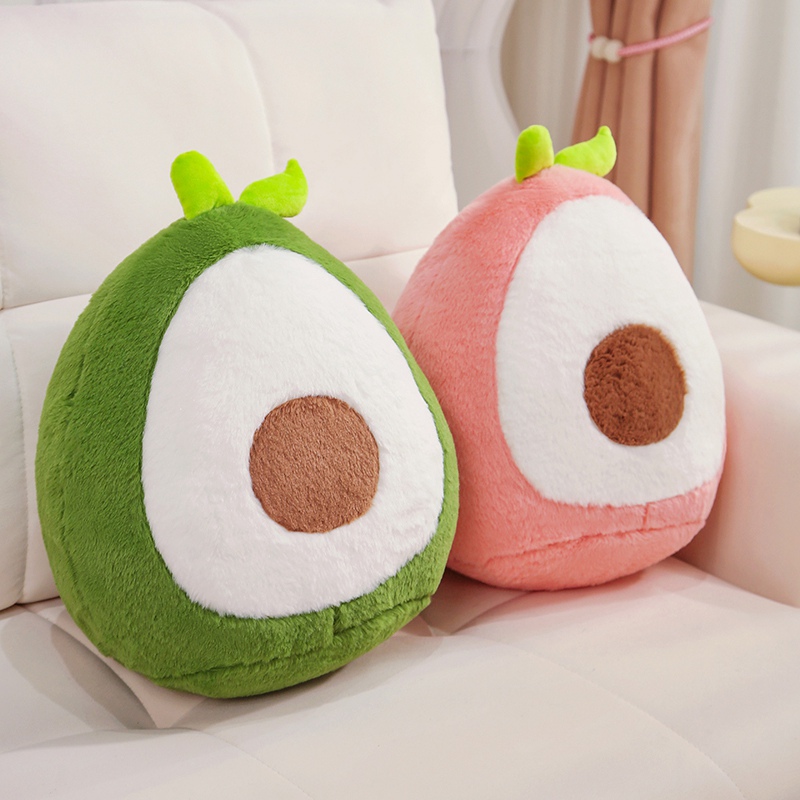Factory direct sales Avocado Plushie three color multi specification optional plush toys, soft, comfortable 13