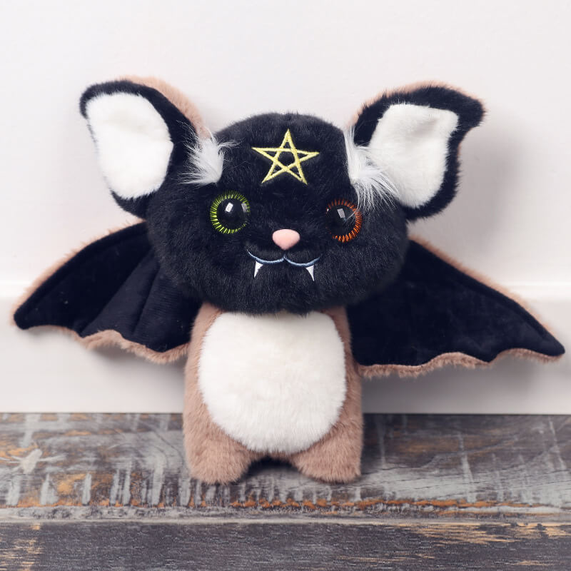 Recién llegado, adorable murciélago de peluche de 20 cm, juguete de peluche para Halloween, Pascua, Navidad, San Valentín, regalo de cumpleaños. 17