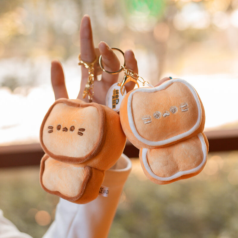 Горячая распродажа! Высококачественные плюшевые игрушки в виде мультяшных котиков Нянпан, милые печеньки, плюшевые игрушки-животные, супермягкие брелоки в виде печенья. 16