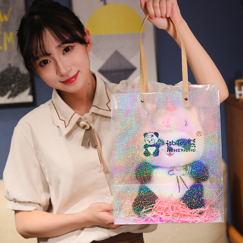 Плюшевая панда, плюшевая кукла-единорог «Панда», креативный дизайн, милый подарок для детей. 15