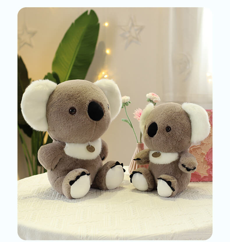 Wholesale Kawaii in stock  Lifelike Koala Plush Toy Soft Australian Koala Bear Plush Stuffed Animals Children Gift 13