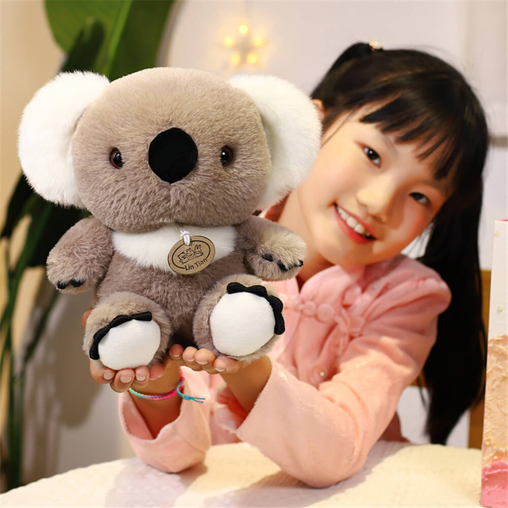 Wholesale Kawaii in stock  Lifelike Koala Plush Toy Soft Australian Koala Bear Plush Stuffed Animals Children Gift 16
