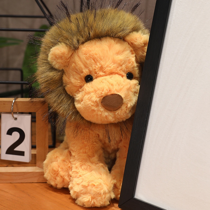 Factory direct sales lion soft toy cute, soft, cute, comfortable, accompanying, soothing, heartwarming, healing 13