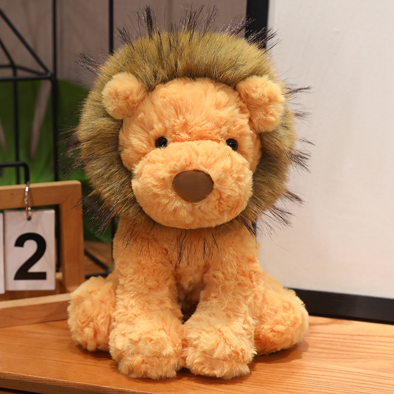 Factory direct sales lion soft toy cute, soft, cute, comfortable, accompanying, soothing, heartwarming, healing 11