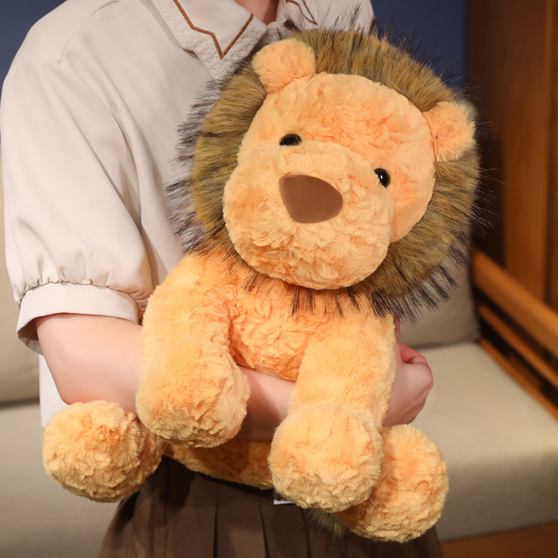 Factory direct sales lion soft toy cute, soft, cute, comfortable, accompanying, soothing, heartwarming, healing 15