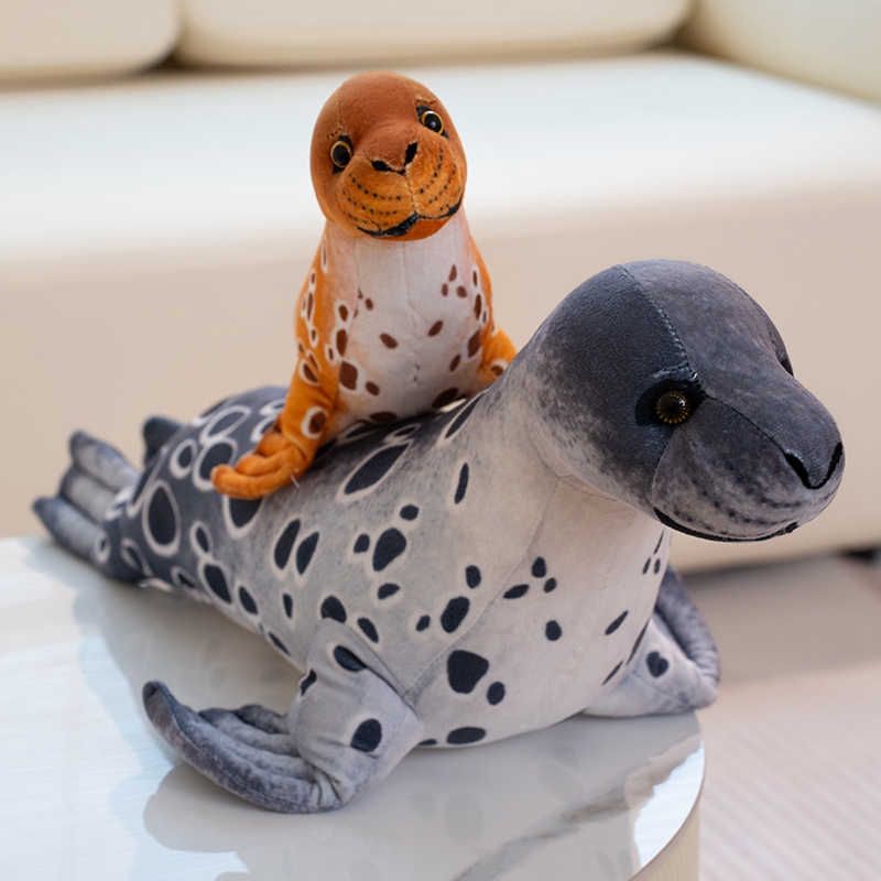 seal plushies Cute and explosive seal plush toy with soft material, delicate touch to heal all your unhappiness 13