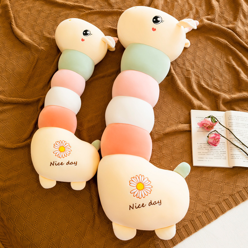 Wholesale Cute Large Colorful Giraffe Soft Toy Stuffed Plush Animal  Long Pillow Plush Toy New Gift 9