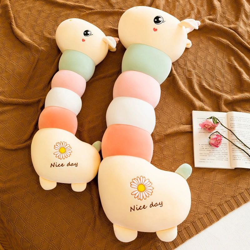 Wholesale Cute Large Colorful Giraffe Soft Toy Stuffed Plush Animal  Long Pillow Plush Toy New Gift 1