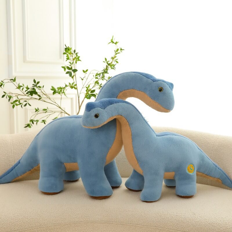 Factory Direct Sale Blue Dino Plushie PP Cotton Super Soft  Large Size Dinosaur Plush Toy Stuffed Animal Toys 11