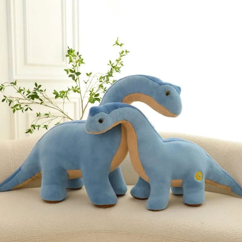 Factory Direct Sale Blue Dino Plushie PP Cotton Super Soft  Large Size Dinosaur Plush Toy Stuffed Animal Toys 1
