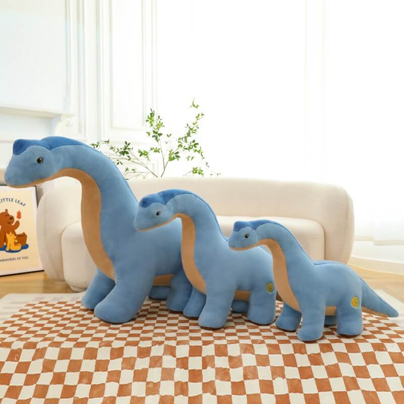 Factory Direct Sale Blue Dino Plushie PP Cotton Super Soft  Large Size Dinosaur Plush Toy Stuffed Animal Toys 10