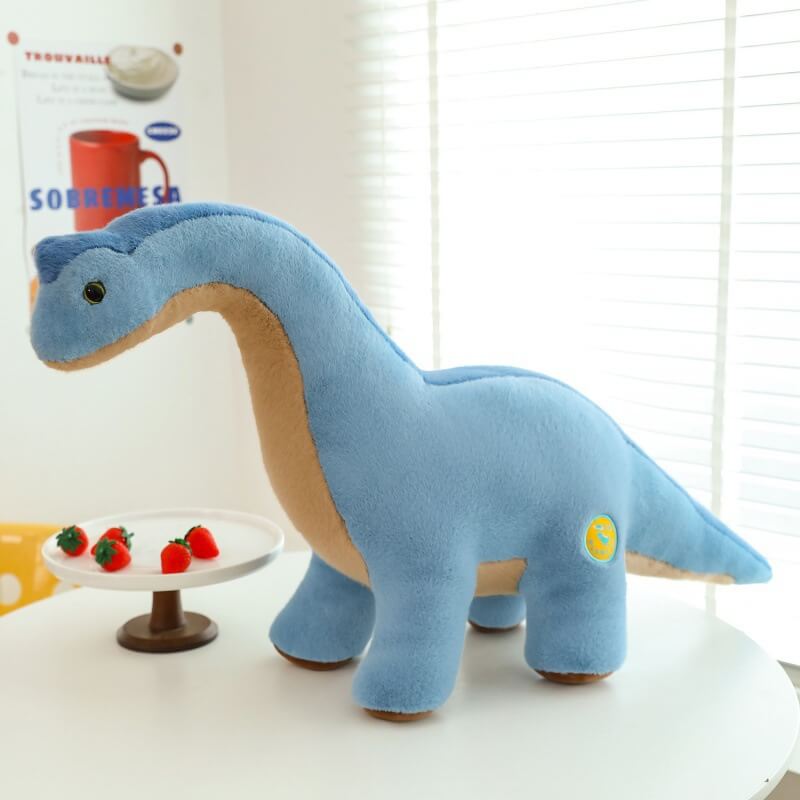 Factory Direct Sale Blue Dino Plushie PP Cotton Super Soft  Large Size Dinosaur Plush Toy Stuffed Animal Toys 12