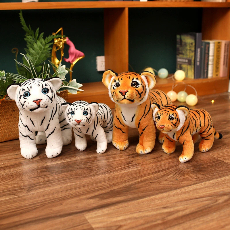 Simulation Tiger Plush Toy Realistic Modeling Creative Design Factory Direct Sales 1