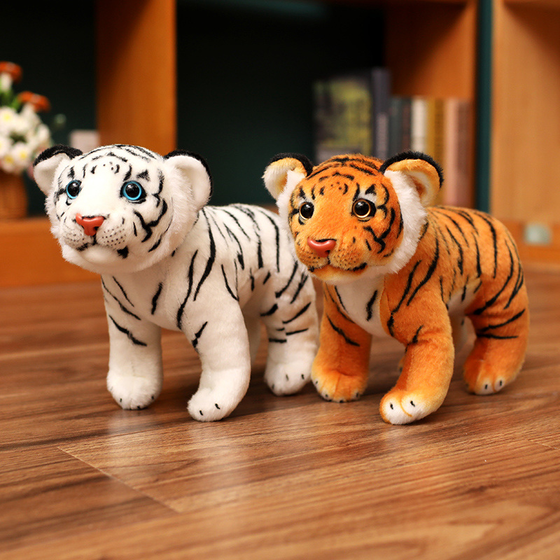 Simulation Tiger Plush Toy Realistic Modeling Creative Design Factory Direct Sales 13