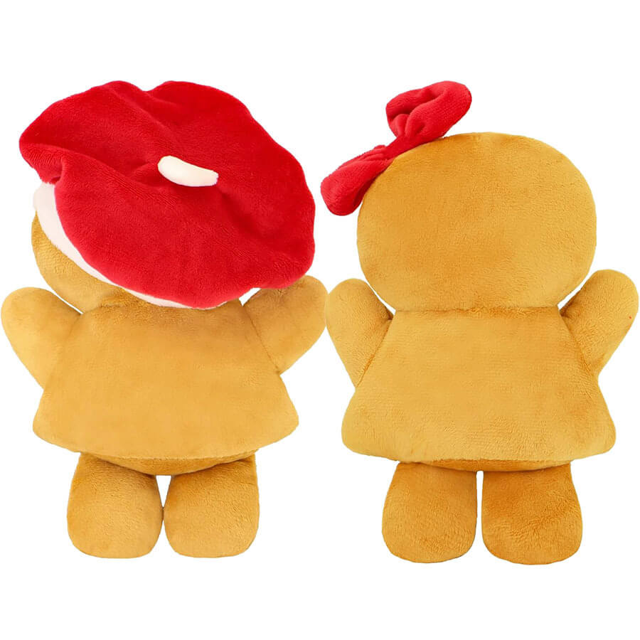 Hot Selling  Adorable 8 Inch Gingerbread Man Plushie Toy Cute Gingy Soft Stuffed Plush Doll Christmas Gifts for Kids 18