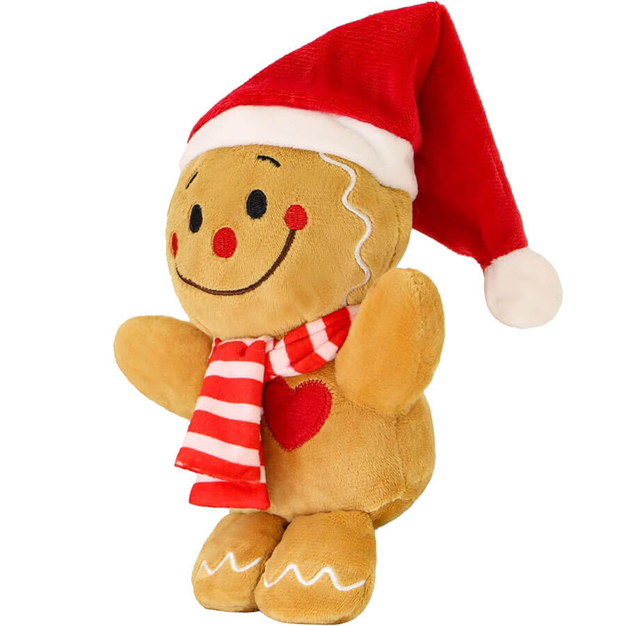 Hot Selling  Adorable 8 Inch Gingerbread Man Plushie Toy Cute Gingy Soft Stuffed Plush Doll Christmas Gifts for Kids 17