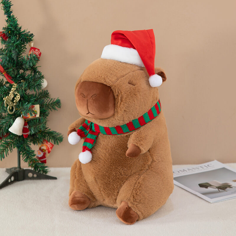 Cheap Christmas Toy Wholesale Cute Timi Bear Cartoon Simulation Capybara Soft Toy With PP Filling At Factory Price 13