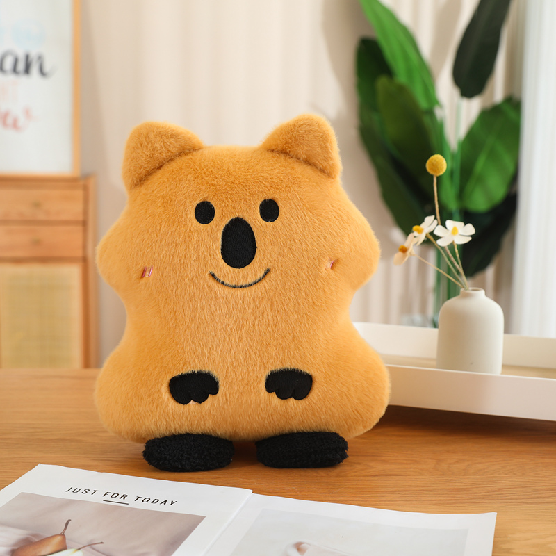 Peluche de koala directo de fábrica. Almohada de peluche de koala edición Q. Bonita y cálida decoración para el hogar. Suave y cómoda. 11