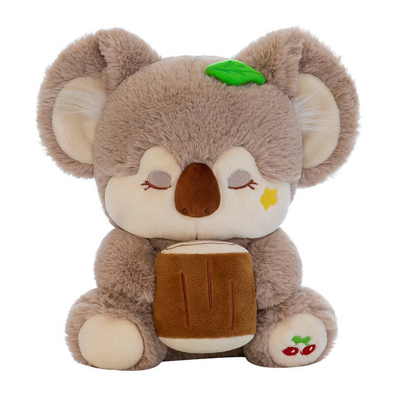 Wholesale High Quality Cute Koala Plush Toy  Baby Sleeping Artifact Stuffed Animal Home Decoration Kids Gift 17