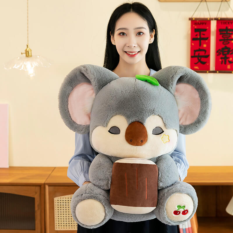 Wholesale High Quality Cute Koala Plush Toy  Baby Sleeping Artifact Stuffed Animal Home Decoration Kids Gift 16